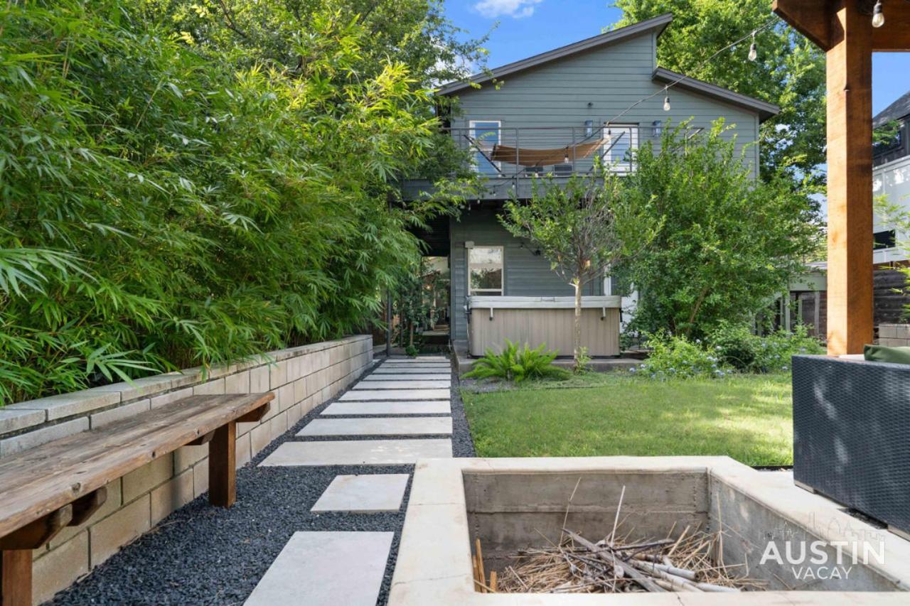 Hot Tub Hideaway An Incredible Hangout Plus Amenities Austin Exterior photo